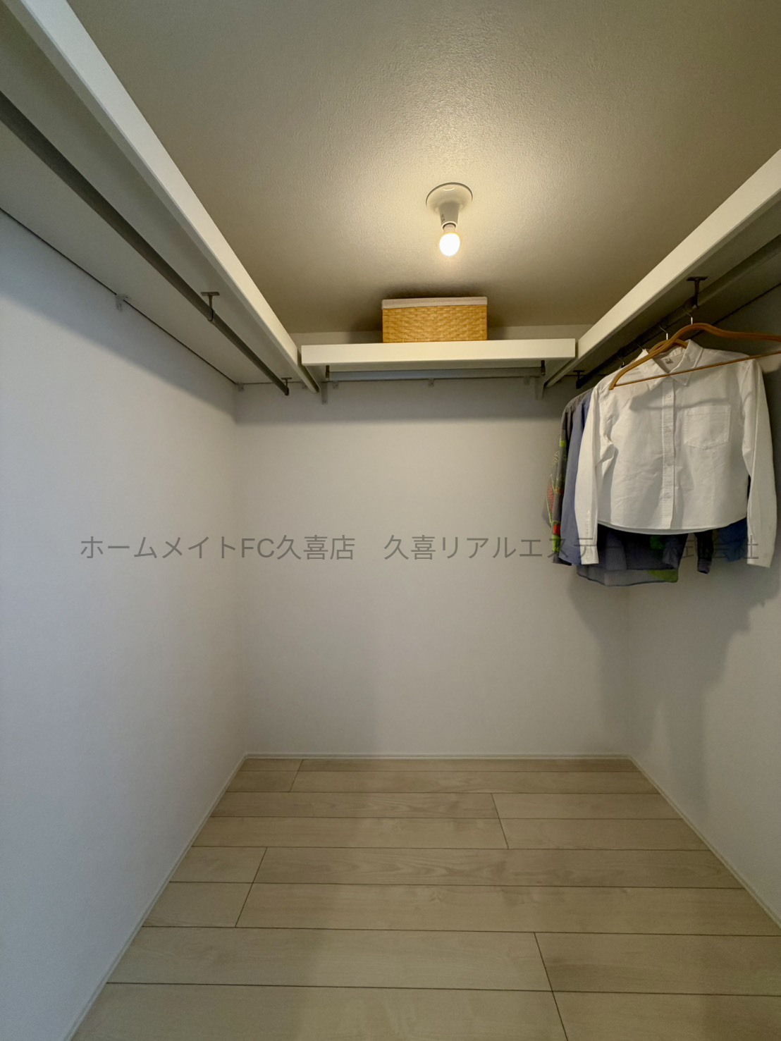 収納　家具などはつきません