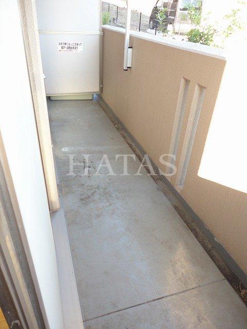 バルコニー　同物件別部屋です