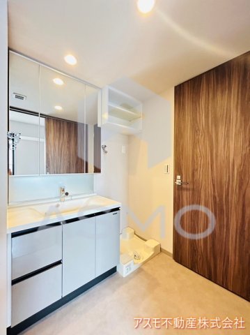 洗面設備　同マンション別部屋参考写真