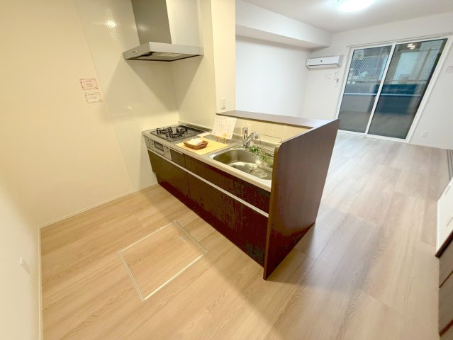 近鉄奈良線 新大宮駅 徒歩20分 3階建 築1年のキッチン写真