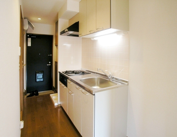 キッチン　☆システムキッチン☆　2口コンロ付き