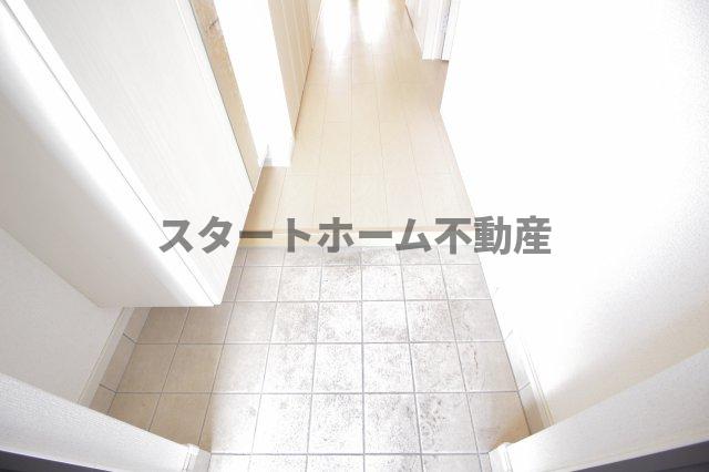 玄関　明るい玄関です