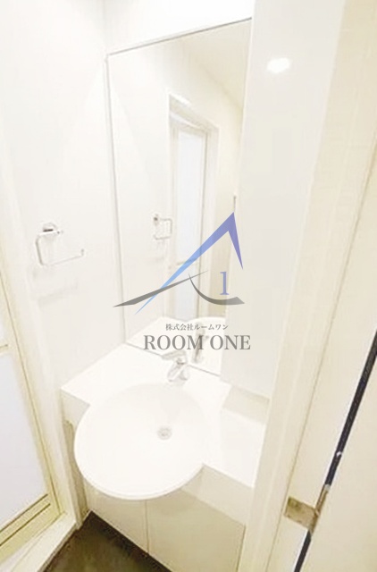 洗面設備　洗面台です。