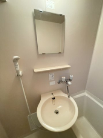 洗面設備　退去前につき別のお部屋の写真です