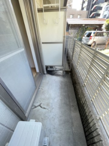 バルコニー　退去前につき別のお部屋の写真です