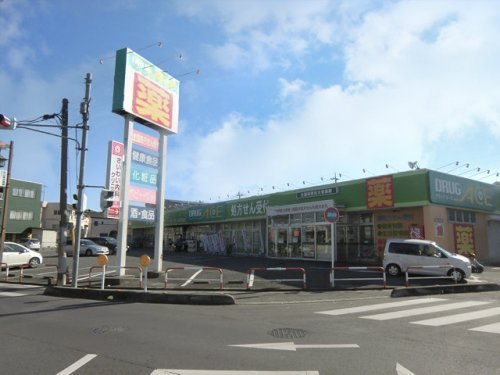 ドラックストア　ドラッグエース箭弓町店（ドラッグストア）まで451m