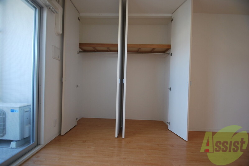 収納　奥行きもしっかりあるクローゼット