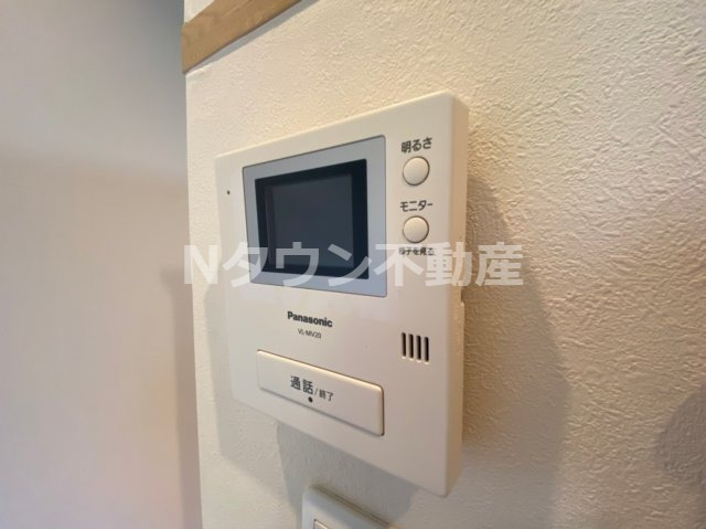 セキュリティ　モニターホンです