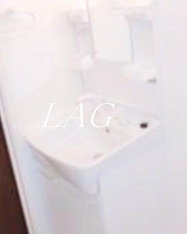 洗面設備　洗面台です。