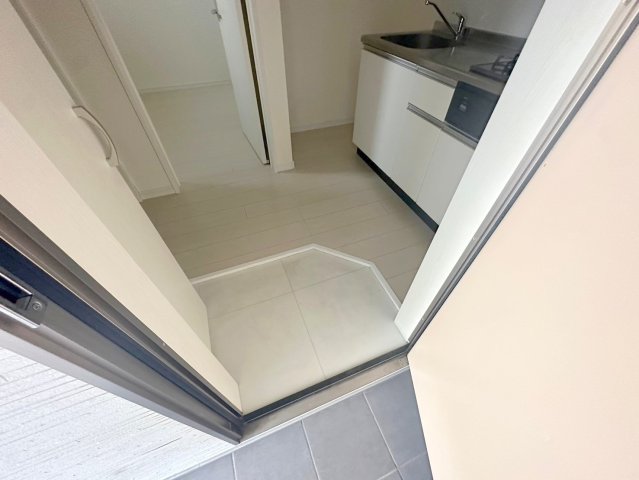 玄関　落ち着いたおしゃれな玄関です。