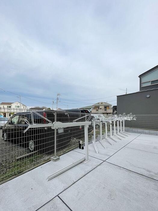 駐車場　駐輪場です