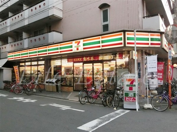 コンビニ　セブンイレブン大阪日本橋1丁目店（コンビニ）まで409m