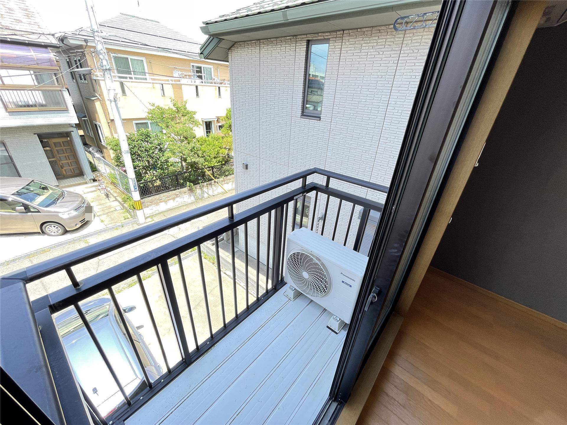 バルコニー　お洗濯に便利なバルコニーがあります☆