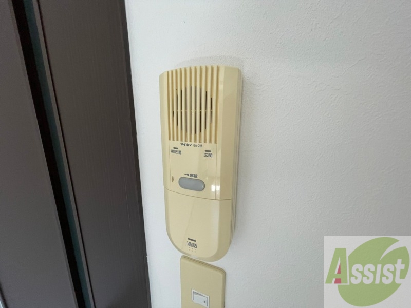 セキュリティ　インターホンは通話ができるので急な訪問があっても安心です