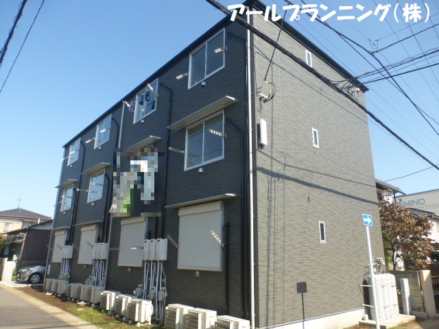 建物外観　築浅1K