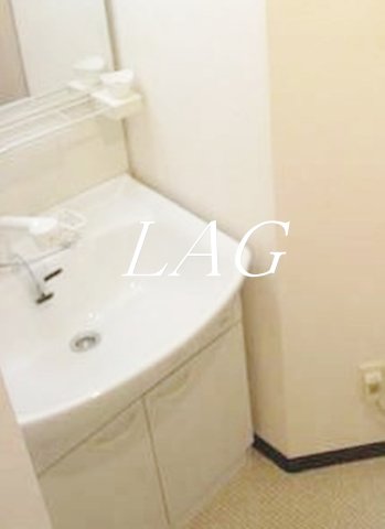 洗面設備　洗面台です。