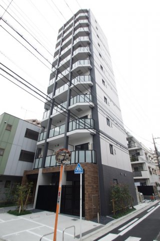 建物外観　インターネット無料（Wi-Fi1Gbps）なマンションです。