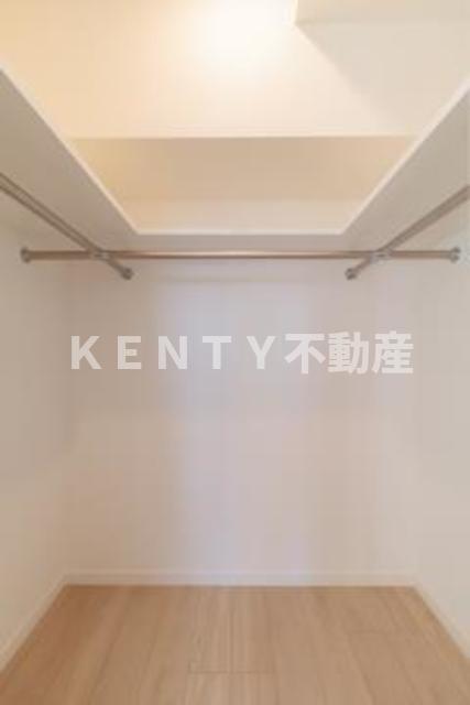 収納　十分な収納スペースがあります