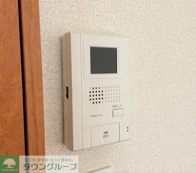 セキュリティ　モニター付きインターホン