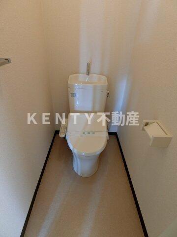 トイレ　ゆったりとした空間のトイレです