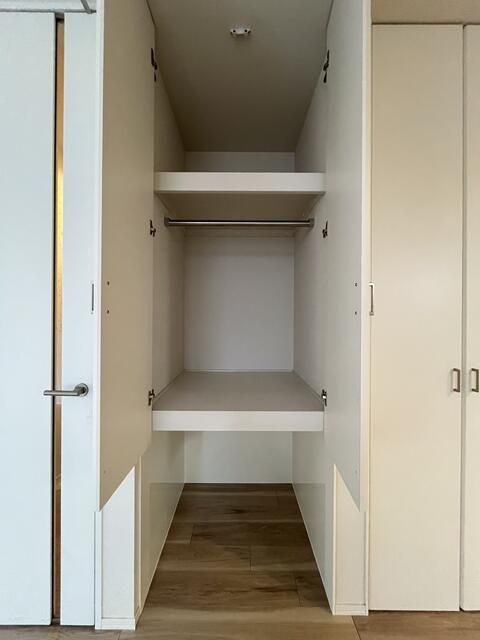 収納　十分な収納スペースがあります