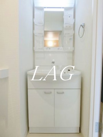 洗面設備　洗面台です。