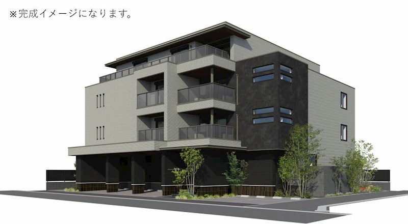 建物外観　※完成イメージ