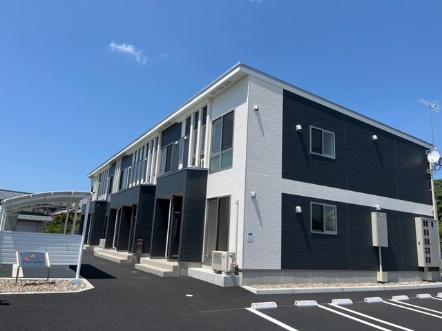 建物外観　2023年完成のアパート