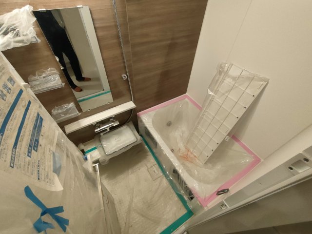 バス・シャワールーム　日々の暮らしに欠かせないお風呂です(工事中)