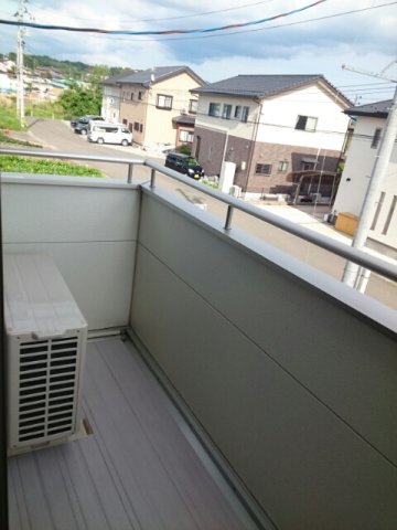 バルコニー　バルコニーがあります