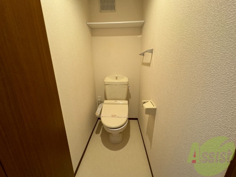 トイレ　トイレはウォシュレット機能付き。シャワートイレは日本の宝。