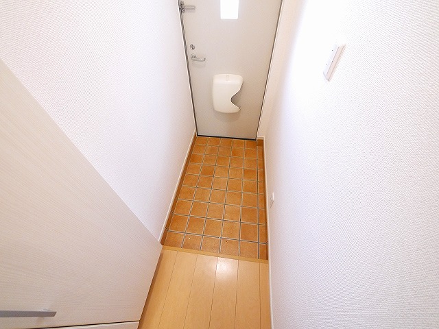 玄関　ゆったりとした玄関です