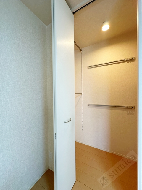 収納　たっぷりと収納できるクローゼット♪♪