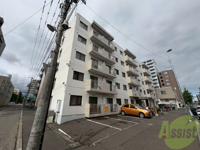 建物外観　札幌市北区北１１条西「クラークハイツ」