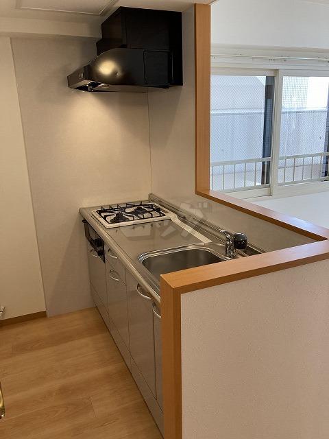 キッチン　嬉しいシステムキッチン付きです♪コンロを買わなくてもOK♪