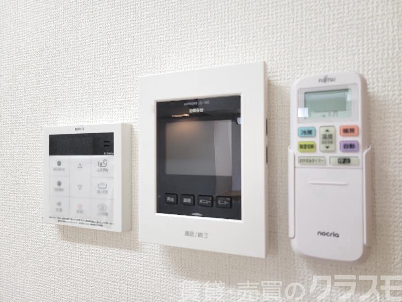 セキュリティ　来訪者が確認できるモニターホン♪