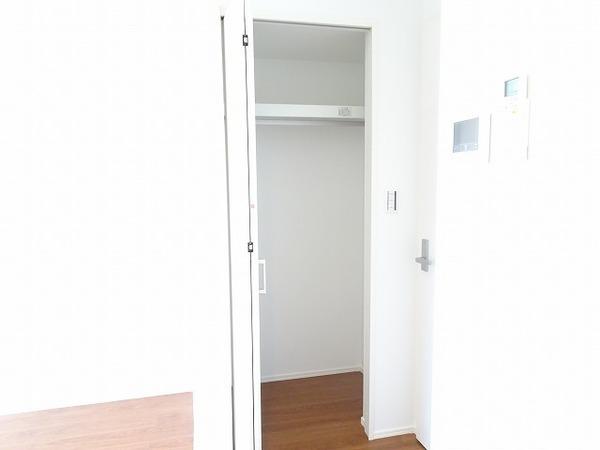 収納　クローゼット！