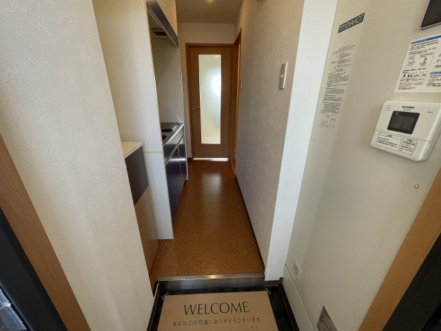 玄関　明るい玄関です