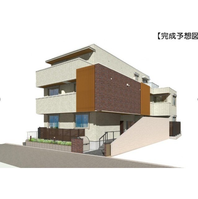 建物外観　２０２６年１２月完成予定のシャーメゾン♪