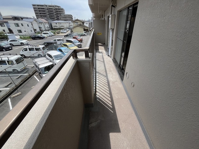 バルコニー　写真は違う号室です。