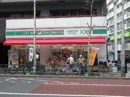 コンビニ　ローソンストア100 LS台東根岸店（コンビニ）まで212m