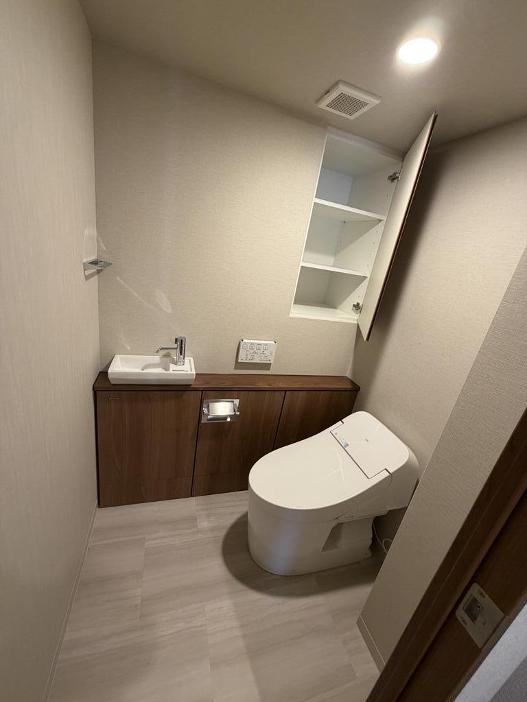 リバーガーデン四天王寺のトイレ写真