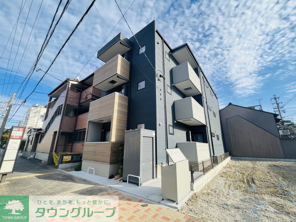 建物外観　デザイナーズ感のある外観です