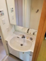 洗面設備　忙しい朝には欠かせない洗面所です