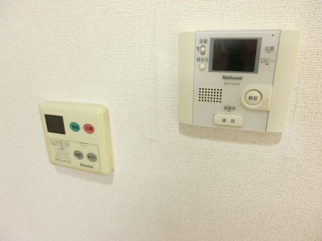 セキュリティ　オートロックシステムモニターホンです