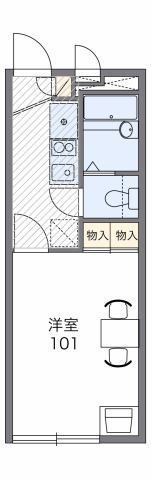 湘南モノレール 湘南深沢駅 徒歩13分 2階建 築20年の間取り写真