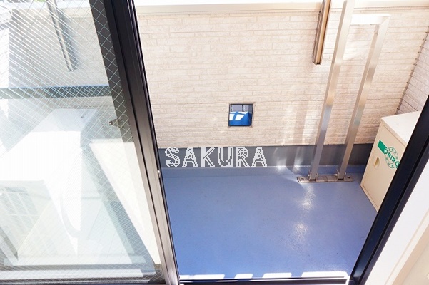 バルコニー　広々としたバルコニー♪