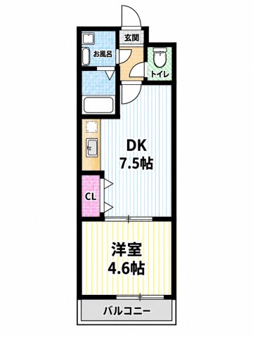 フジパレス堺大浜I番館の間取り写真