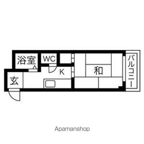 ロイヤル神路Iの間取り写真