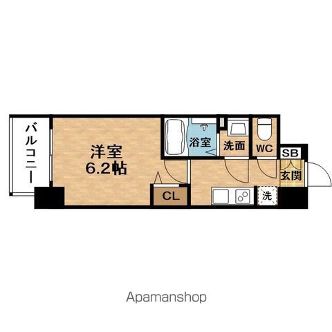 地下鉄堺筋線 天神橋筋六丁目駅 徒歩7分 10階建 築6年の間取り写真